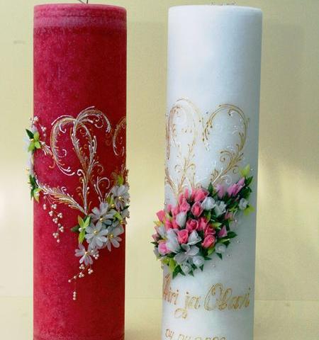 Võhma Valgusevabriku erilised pulmaküünlad ღ kingitused vanematele ja külalistele ღ tseremooniaküünlad ღ lauakunistused Võhma Valgusevabriku erilised pulmaküünlad ღ kingitused vanematele ja külalistele ღ tseremooniaküünlad ღ lauakunistused