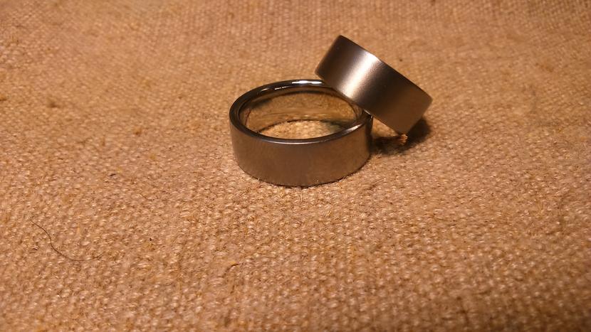 TITAAN. SATIN MATT. KAAL 6 GRAMMI. TITAANIST KÄSITÖÖ.