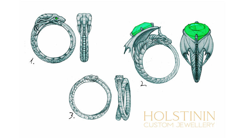 Holstinin Custom Jewellery | Eksklusiivsed kihla - ja abielusõrmused