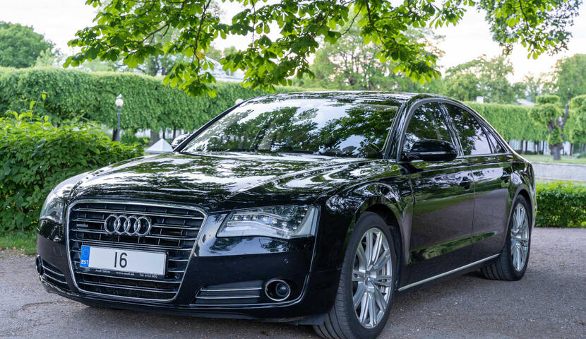 Audi A8 - luksuslik, mugav ja võimas Luksusauto rent