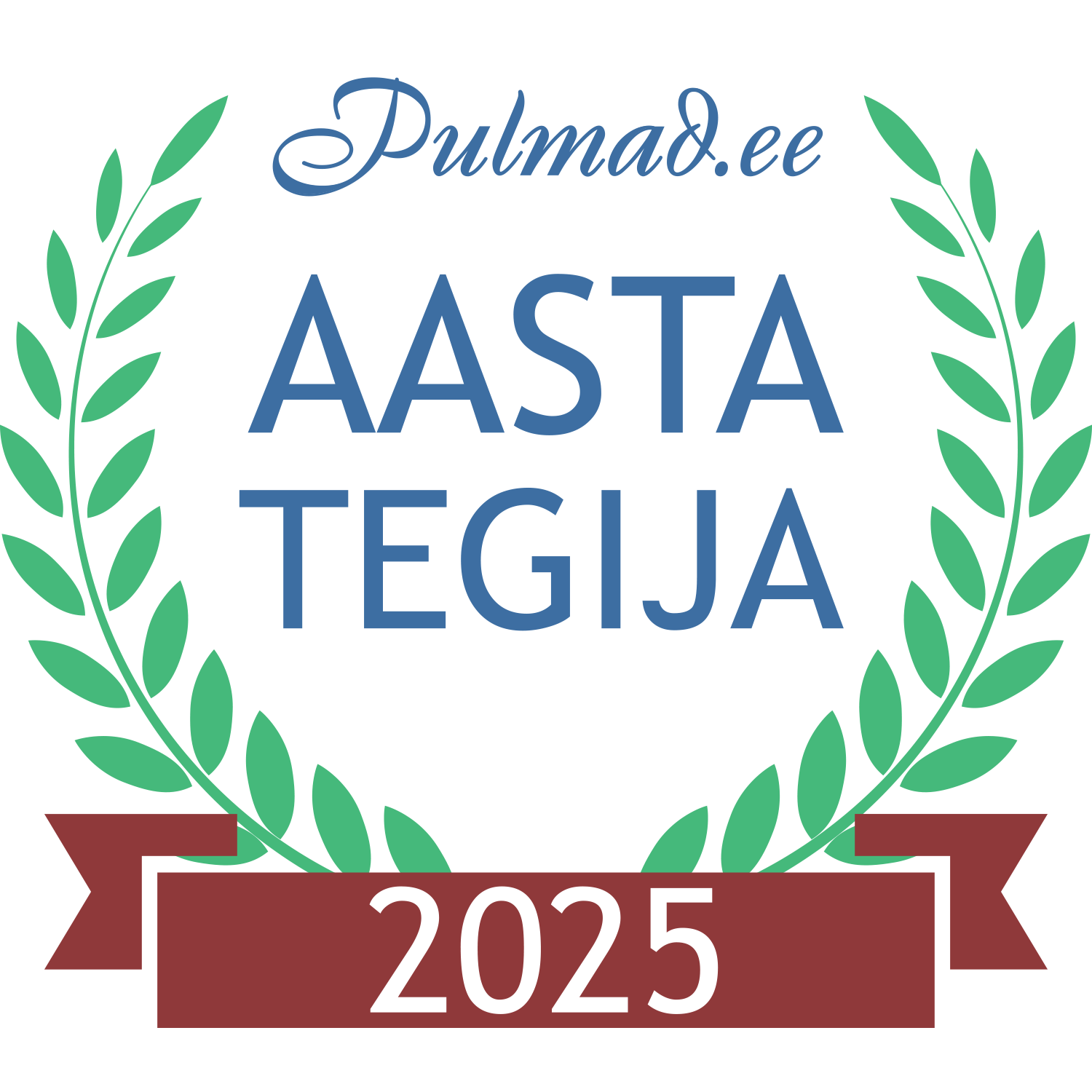 Pulmad.ee Aasta Tegija 2025 logo