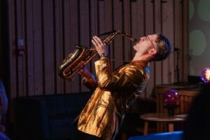 Saksofonist Rene Laur