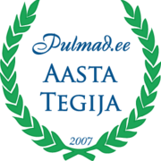 Pulmad.ee Aasta Tegija 2007 logo