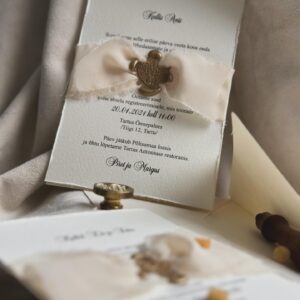 Chandelle Handicraft – ainulaadsed pulmakutsed ja dekoor