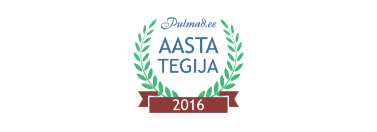 Pulmad.ee Aasta Tegija 2016 — Telgid Pulmad.ee Aasta Tegija 2016 — Telgid